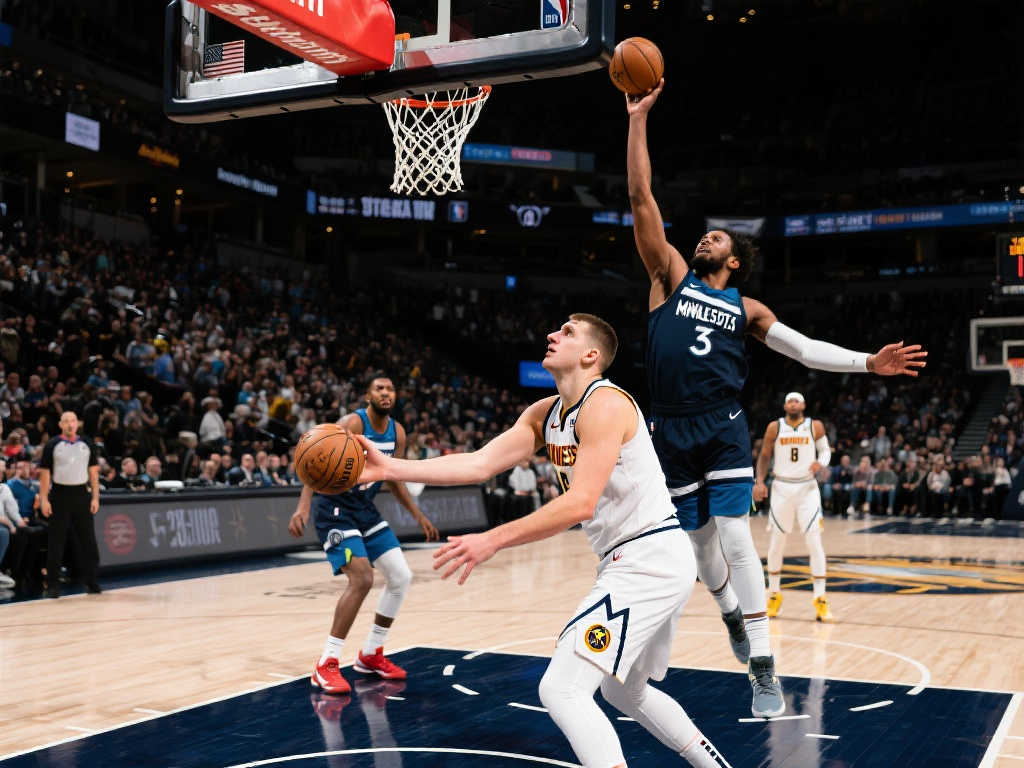 约基奇虽败犹荣震慑狼队！华子赞叹：他仅次于我最强