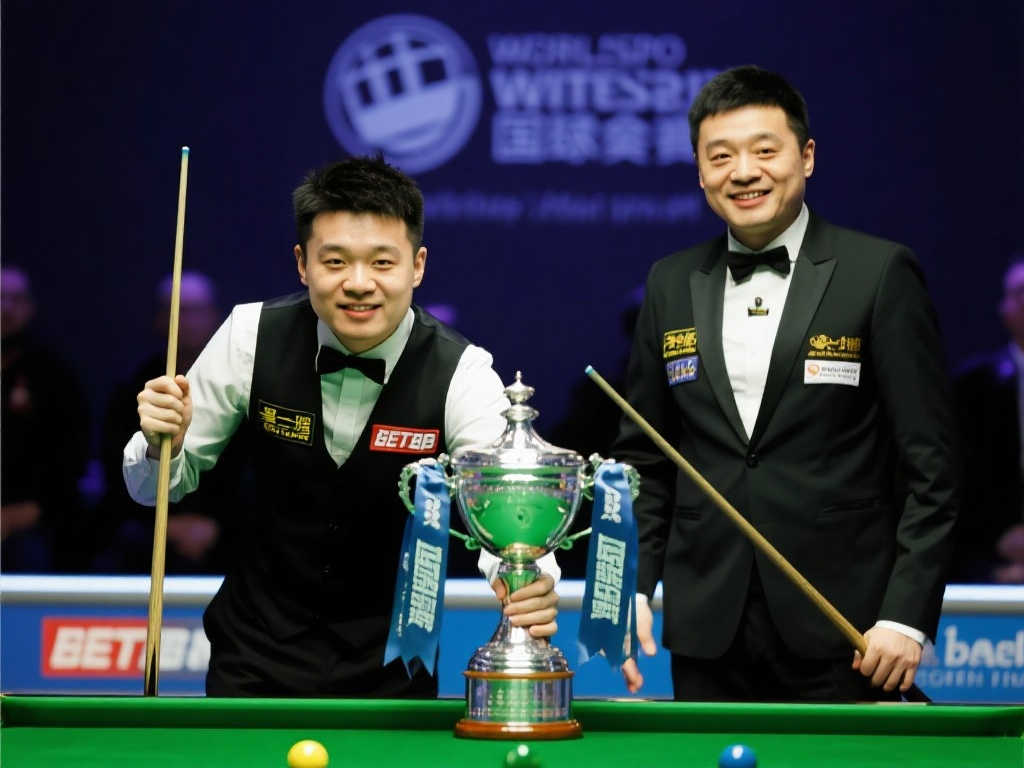🏆中国斯诺克双星闪耀:赵心童世锦赛封王,丁俊晖国锦赛称霸 🏆中国斯诺克双星闪耀:赵心童世锦赛封王,丁俊晖国锦赛称霸